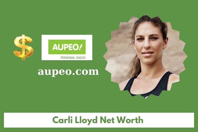 What is Carly Lloyd's net value in 2025