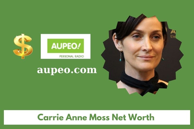 What is Kerry Ann Moss's net value in 2025