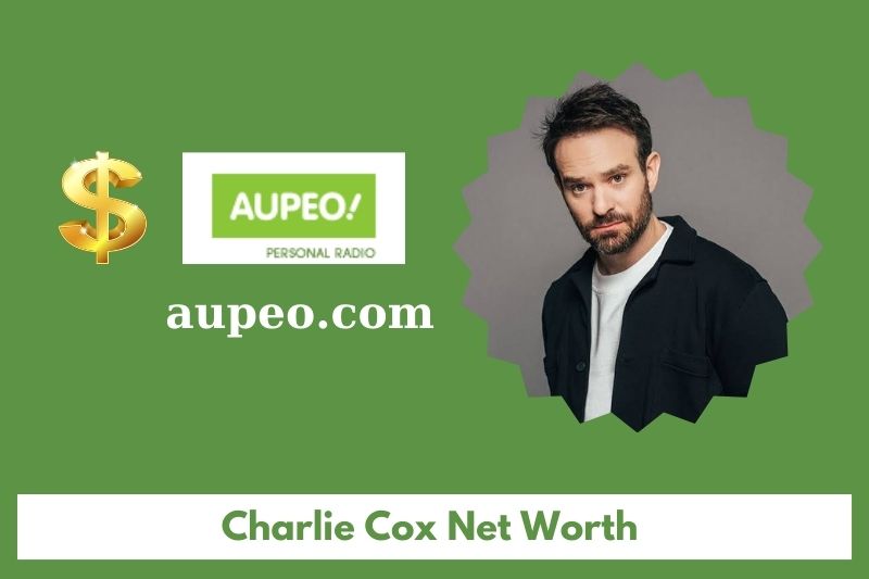 What is the net value of Charlie Cox in 2025