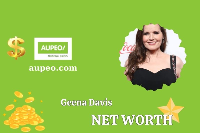 What is the net value of Geena Davis in 2025