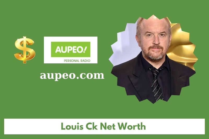 What is the net value of Louis CK in 2025