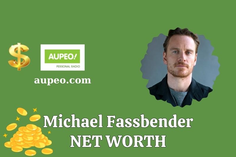 What is the net value of Michael Fassbender in 2025