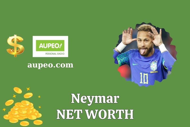 What is Neymar's net value in 2025
