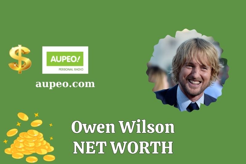 How much does Owen Wilson's net value in 2025
