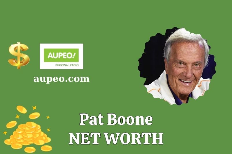 What is Pat Boone's net value in 2025