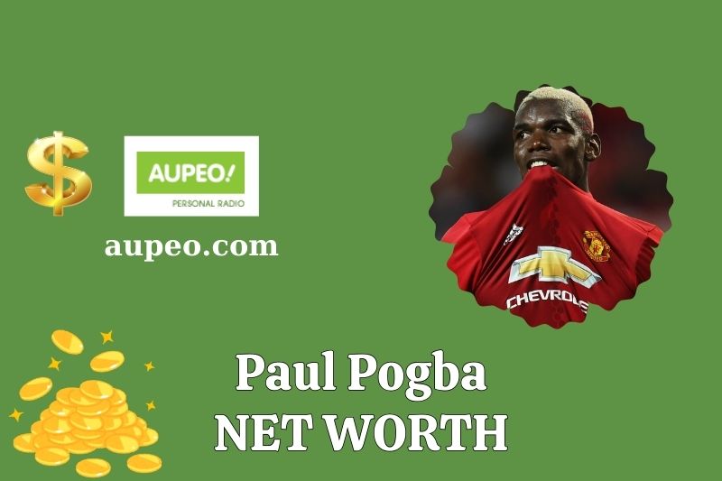 What is Paul Pogba's net value in 2025