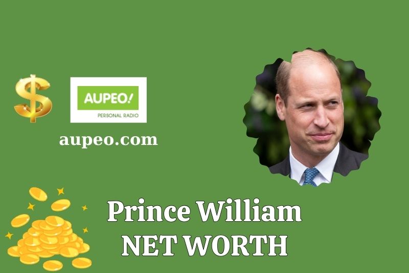 What is Prince William's net value in 2025