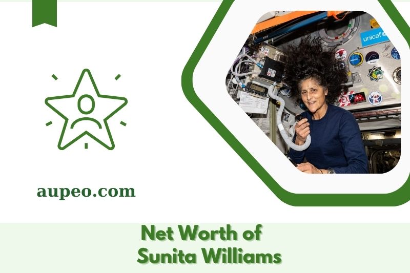 What is the net value of Sunita Williams in 2025