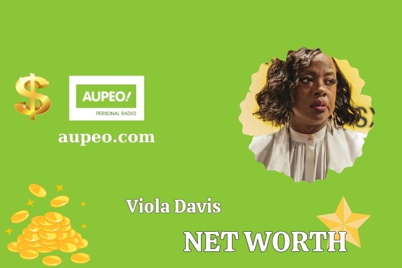 How much is Viola Davis's net value in 2025