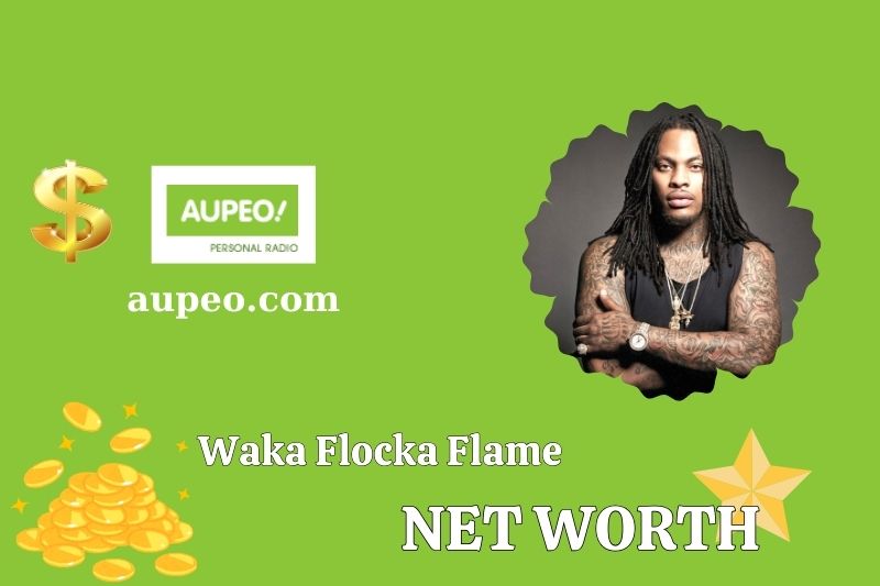 What is the net value of Waka Flocka Flame in 2025