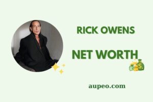 Rick Owens Wealth, Salary, and Financial Overview