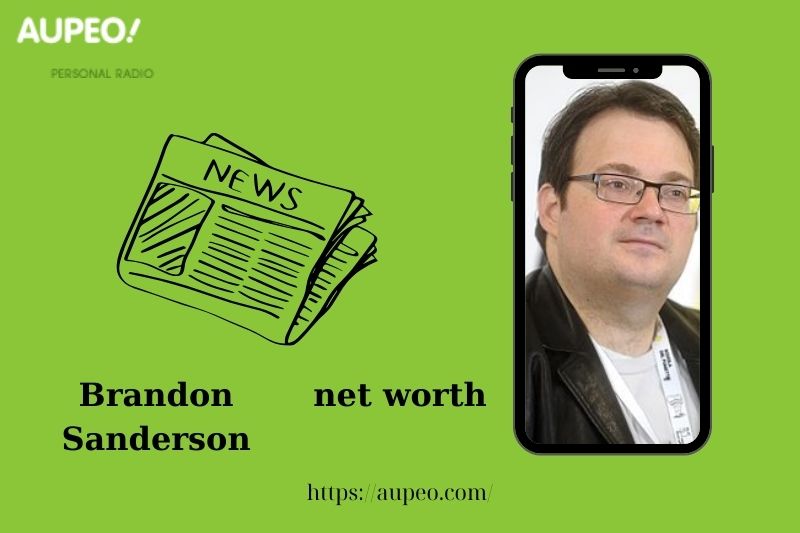 What is Brandon Sanderson's net value in 2025
