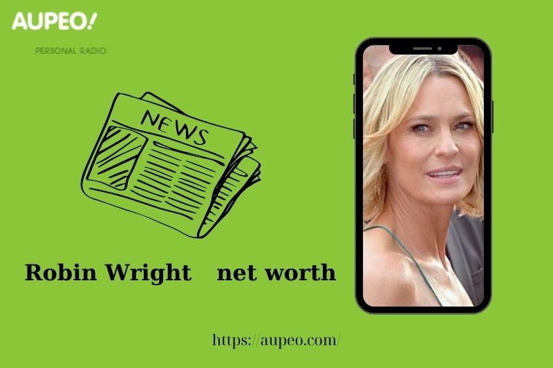 What is the net value of Robin Wright in 2025