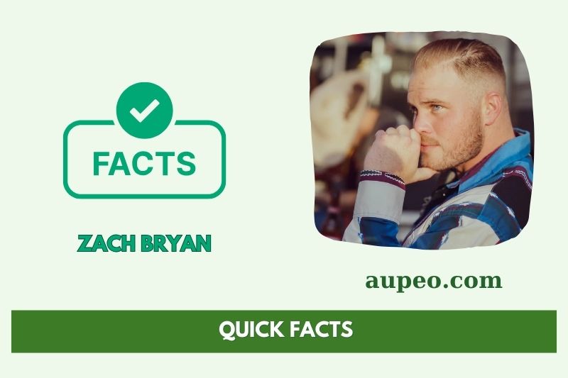 Zach Bryan Fast Facts