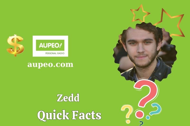 Zedd quick facts